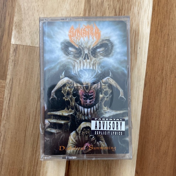SINISTER - Diabolical Summoning 1993 Cassette (Collectible) Nuclear Blast - Picture 1 of 6